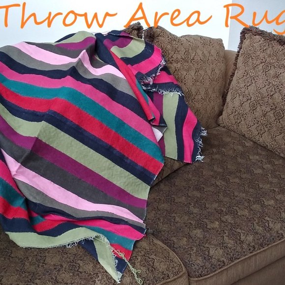 Hand Knotted Area Rug - Throw - Pakistani Dari - Picture 3 of 16